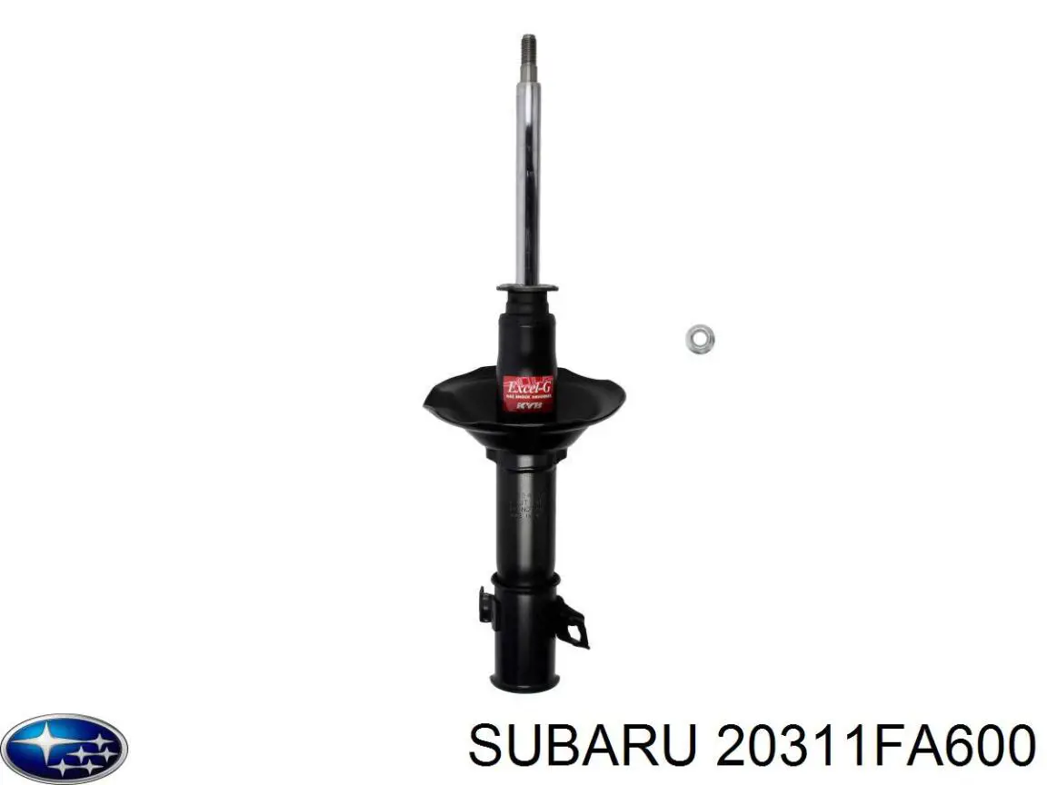 Амортизатор передній, правий Subaru 20311FA600 ціна, від 135.66 USD