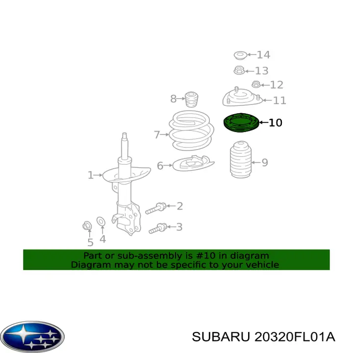  20320FL01A Subaru