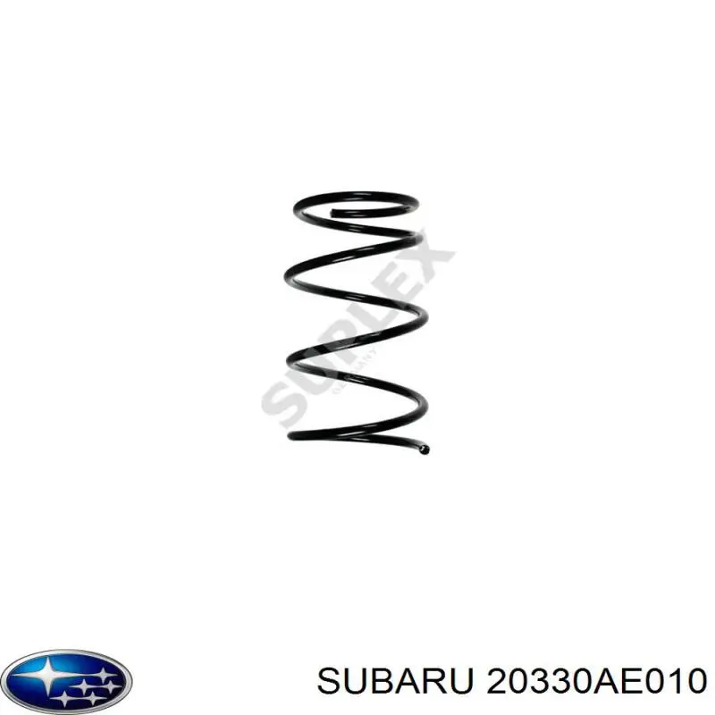 Пружина передня Subaru 20330AE010 ціна, від 35.55 USD