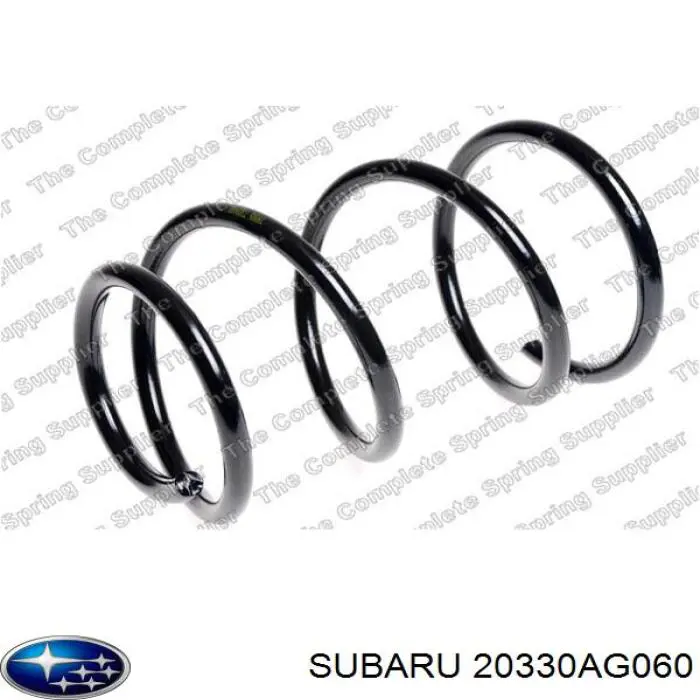 Пружина передня Subaru 20330AG060 ціна, від 51.80 USD