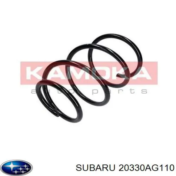 Пружина передня Subaru 20330AG110 ціна, від 29.49 USD