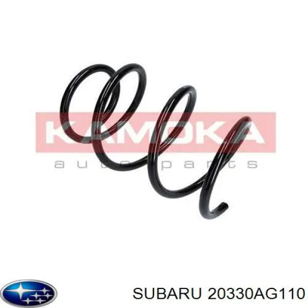 20330AG110 Subaru пружина передня