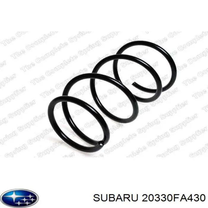 Пружина передня Subaru 20330FA430 ціна, від 46.52 USD