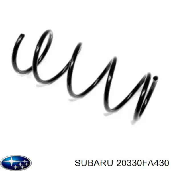 Купити 20330FA430 Subaru Гвинтова пружина підвіска