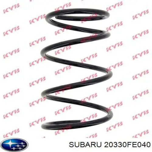 20330FE040 Subaru Пружина амортизатора передняя