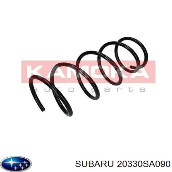 20330SA090 Subaru Пружина амортизатора передняя