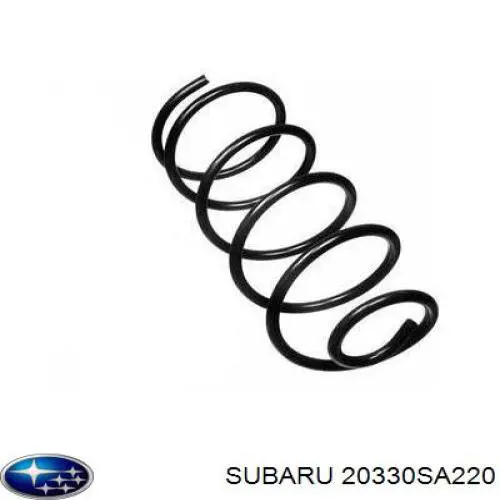 20330SA220 Subaru пружина передня