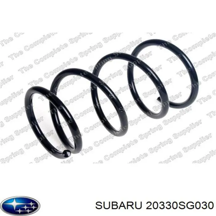 20330SG030 Subaru Пружина амортизатора передняя