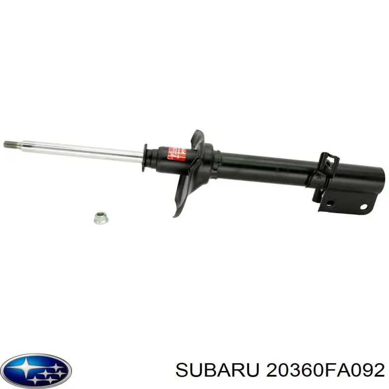Купити 20360FA092 Subaru Амортизатор задній, лівий