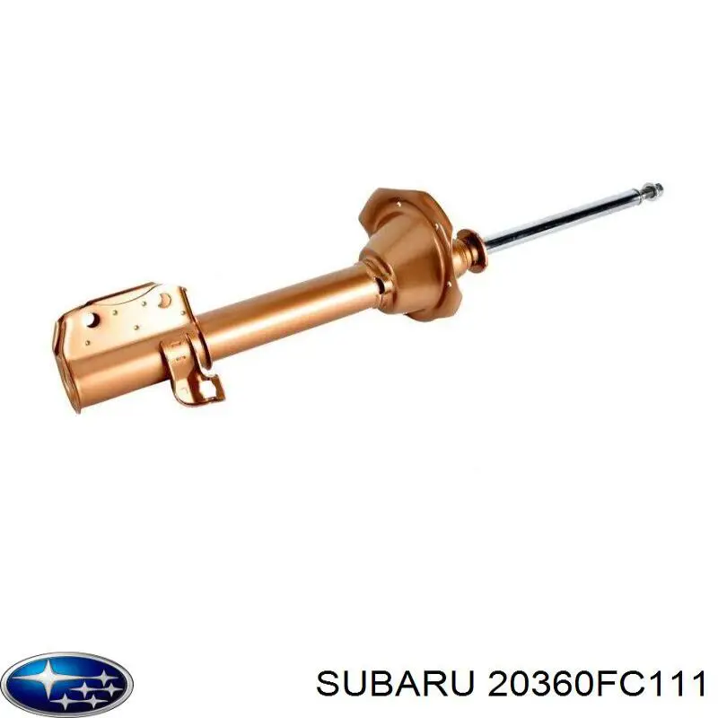 Амортизатор задній, лівий 20360FC232 Subaru