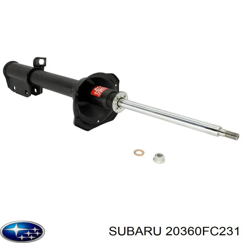 Купити 20360FC231 Subaru Амортизатор задній, лівий