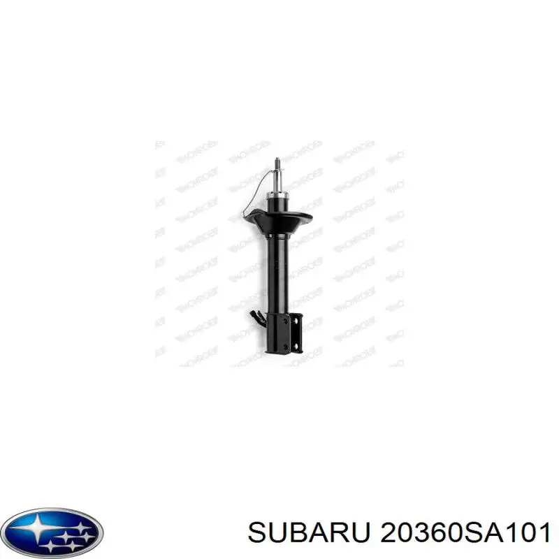 20360SA101 Subaru амортизатор задній, правий