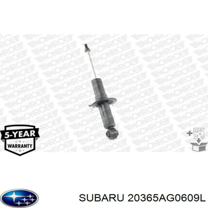 Амортизатор задній 20365AG0609L Subaru