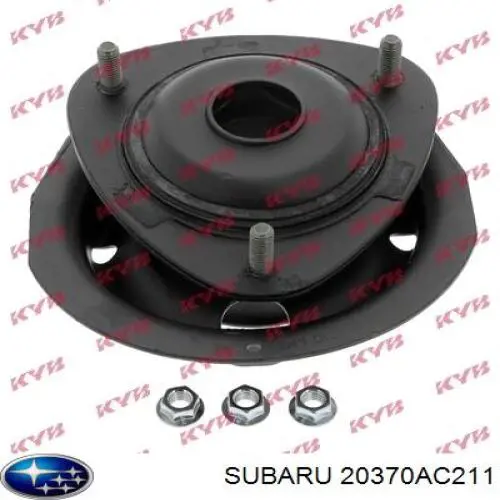 Подушка амортизатора заднього, лівого Subaru 20370AC211 ціна, від 39.87 USD
