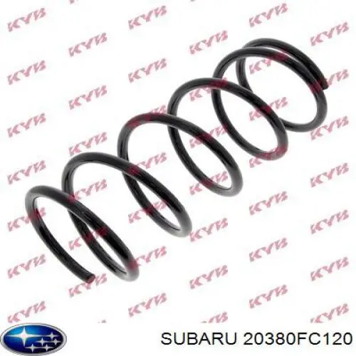 Пружина задня Subaru 20380FC120 ціна, від 35.39 USD