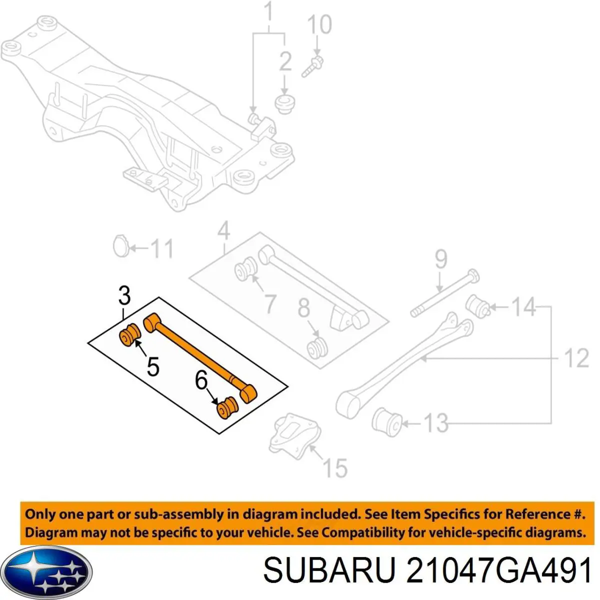  21047GA491 Subaru