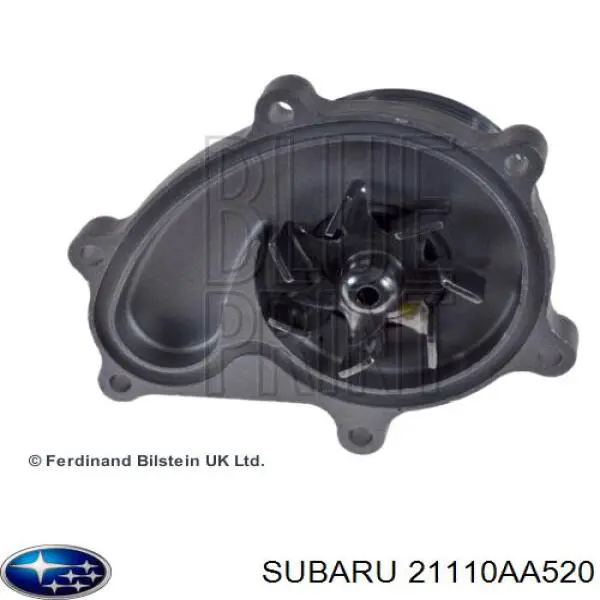 Помпа охолодження Subaru 21110AA520 ціна, від 55.74 USD