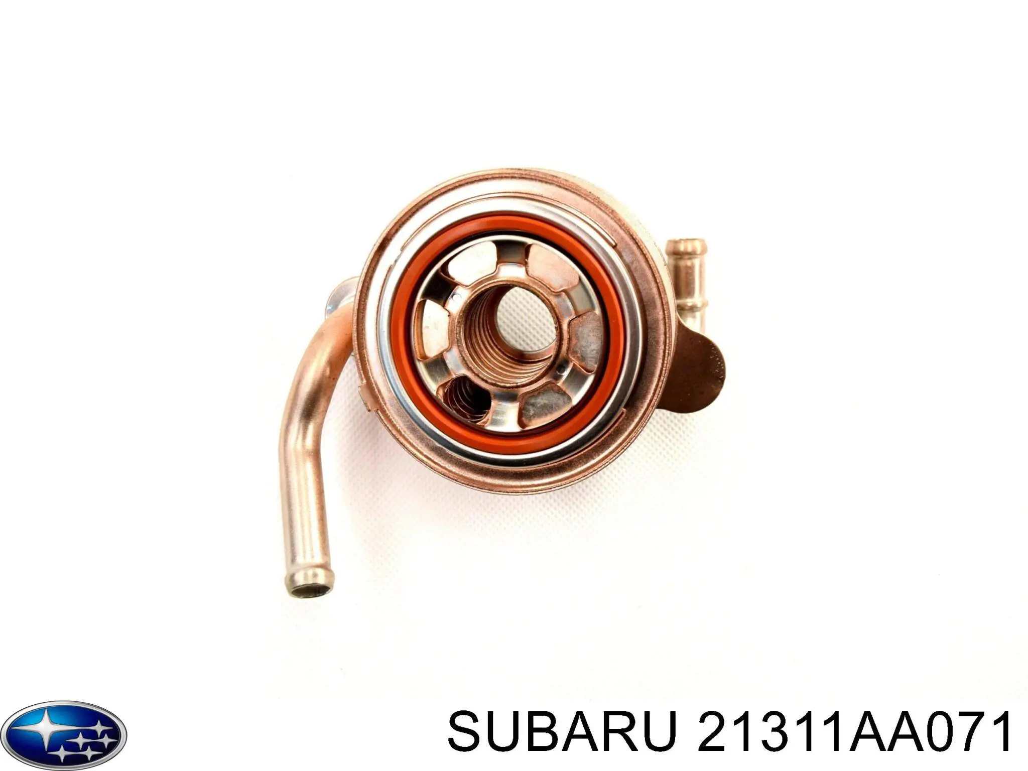 Радіатор масляний (холодильник), під фільтром Subaru 21311AA071 ціна, від 89.08 USD