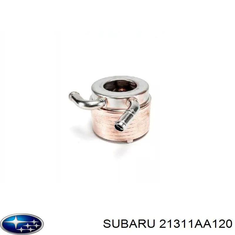 Радіатор масляний (холодильник), під фільтром Subaru 21311AA120 ціна, від 49.42 USD