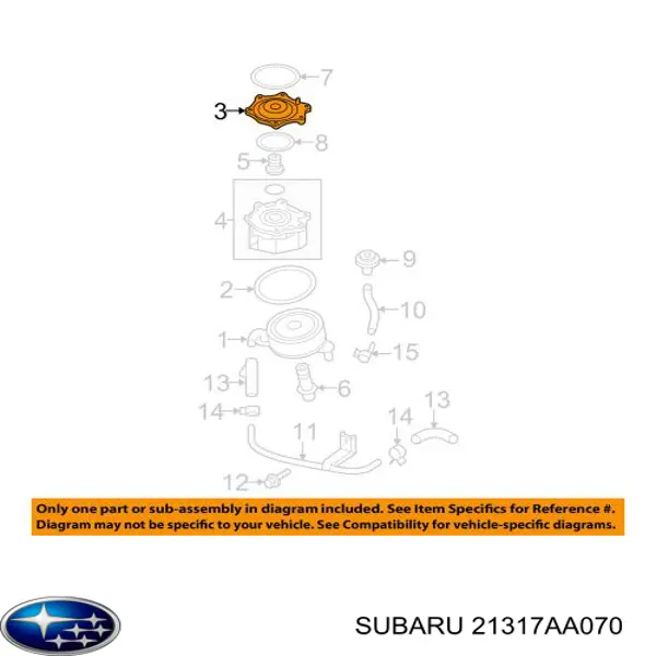Купити 21317AA070 Subaru 