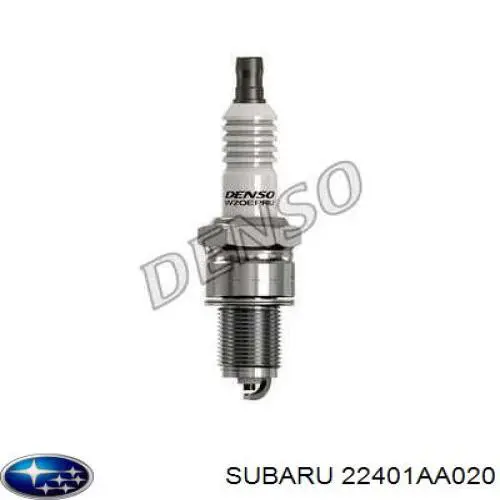 Свічки автомобільні Subaru 22401AA020 ціна, від 2.82 USD