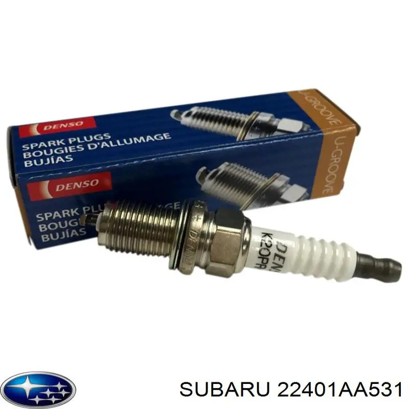 Свічки автомобільні Subaru 22401AA531 ціна, від 12.20 USD