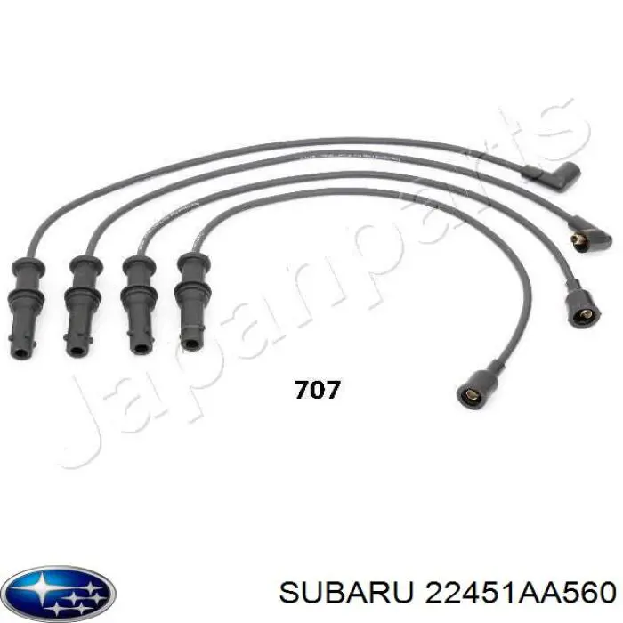 Купити 22451AA560 Subaru Провід високовольтні, комплект