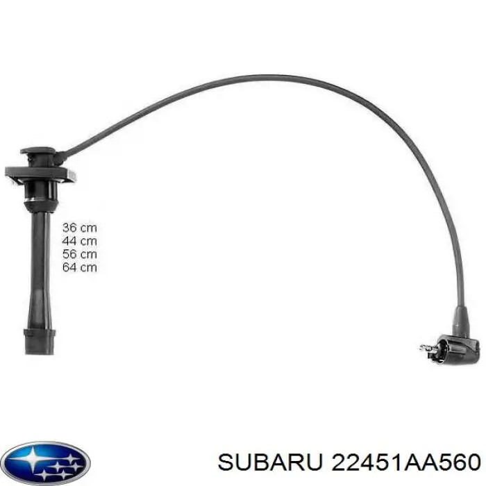 Дроти запалювання Subaru 22451AA560 ціна, від 24.13 USD
