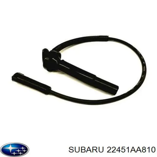 22451AA810 Subaru кабель високовольтний, циліндр №2, 4