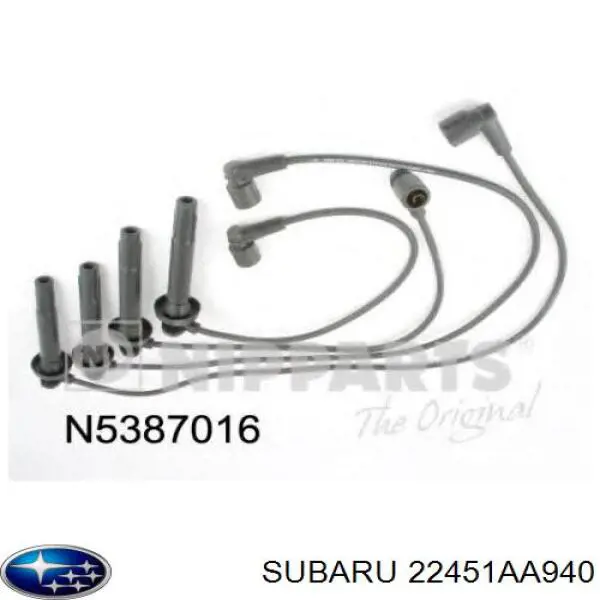 Купити 22451AA940 Subaru Провід високовольтні, комплект