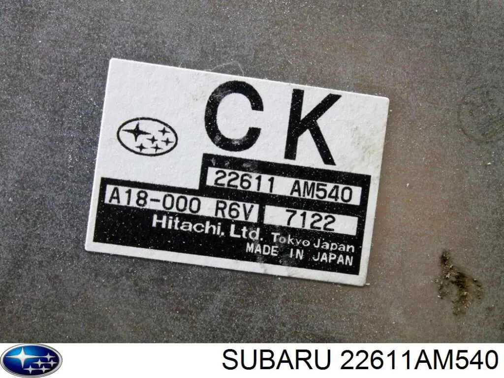  Subaru 22611AM540 ціна, від 126.69 USD