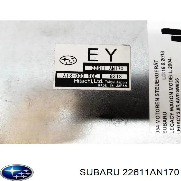 22611AN170 Subaru 