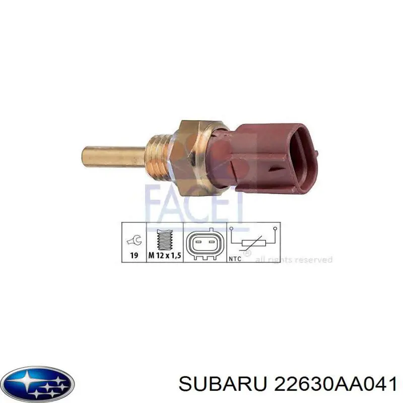22630AA041 Subaru датчик температури охолоджуючої рідини