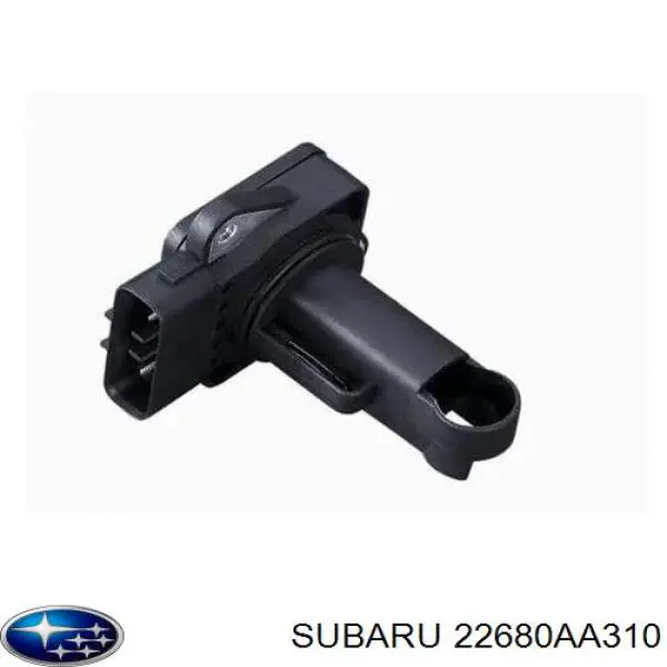 Датчик потоку (витрати) повітря, витратомір MAF - (Mass Airflow) Subaru OUTBACK (B13) (Субару Аутбек)