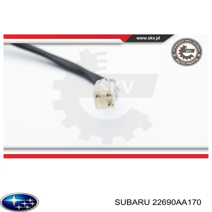 Лямбдазонд, датчик кисню до каталізатора Subaru 22690AA170 ціна, від 55.28 USD