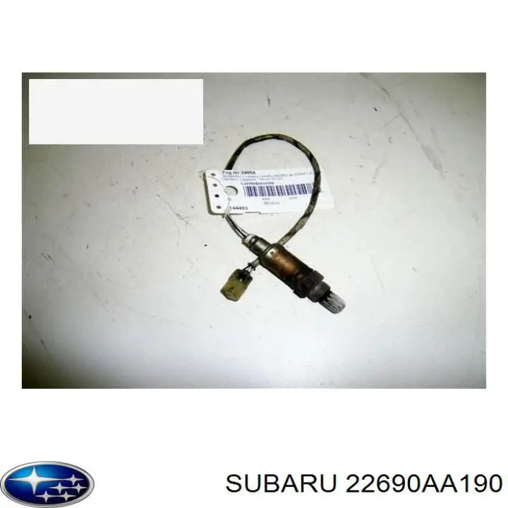 Лямбдазонд, датчик кисню до каталізатора Subaru 22690AA190 ціна, від 55.28 USD