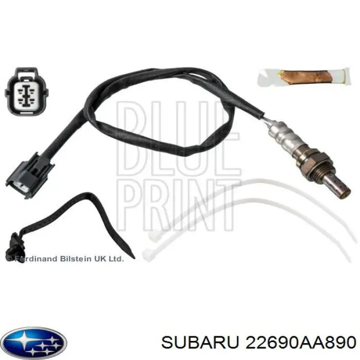 Лямбда-зонд, датчик кисню до каталізатора, лівий Subaru 22690AA890 ціна, від 30.69 USD