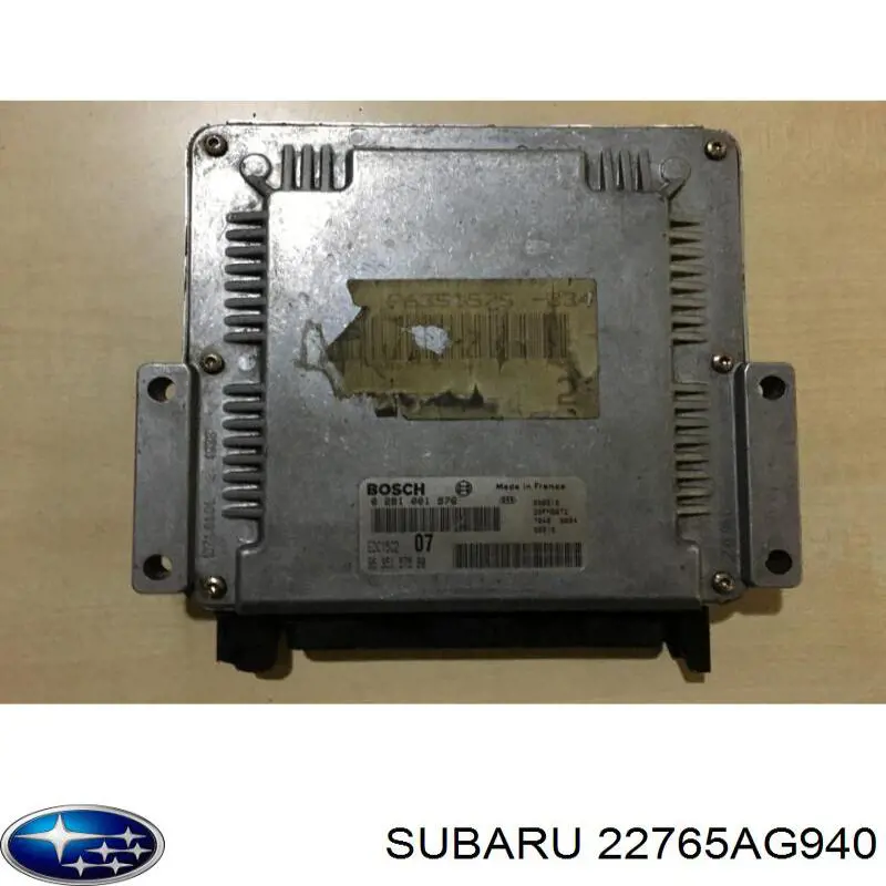  Subaru 22765AG940