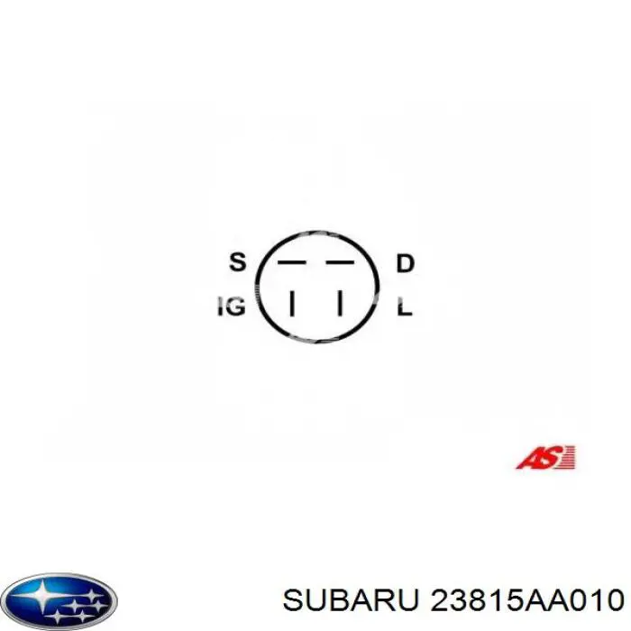 Реле-регулятор генератора, (реле зарядки) 23815AA010 Subaru