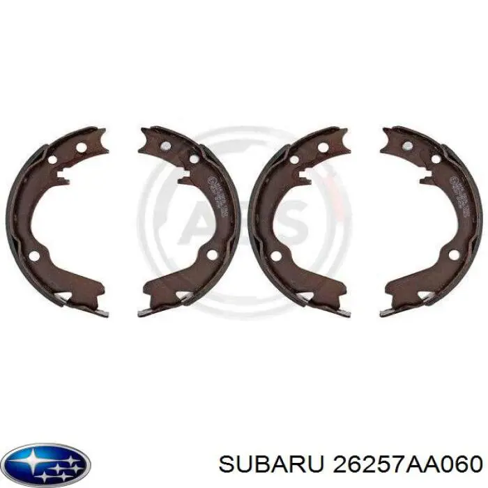 Купити 26257AA060 Subaru Гальмівні колодки гальма стоянки