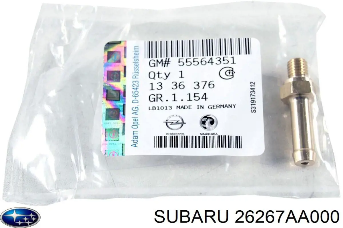  Subaru 26267AA000 ціна, від 2.00 USD