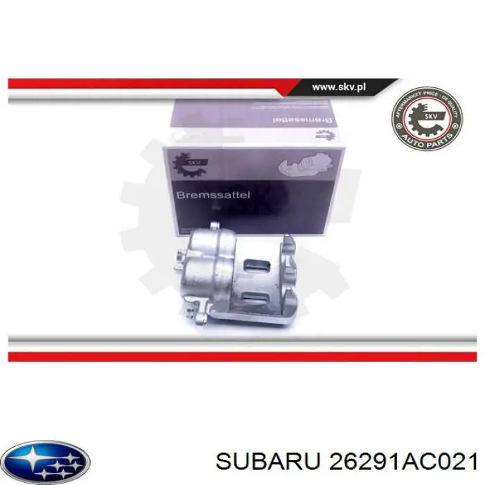 Супорт гальмівний передній правий Subaru 26291AC021 ціна, від 49.21 USD