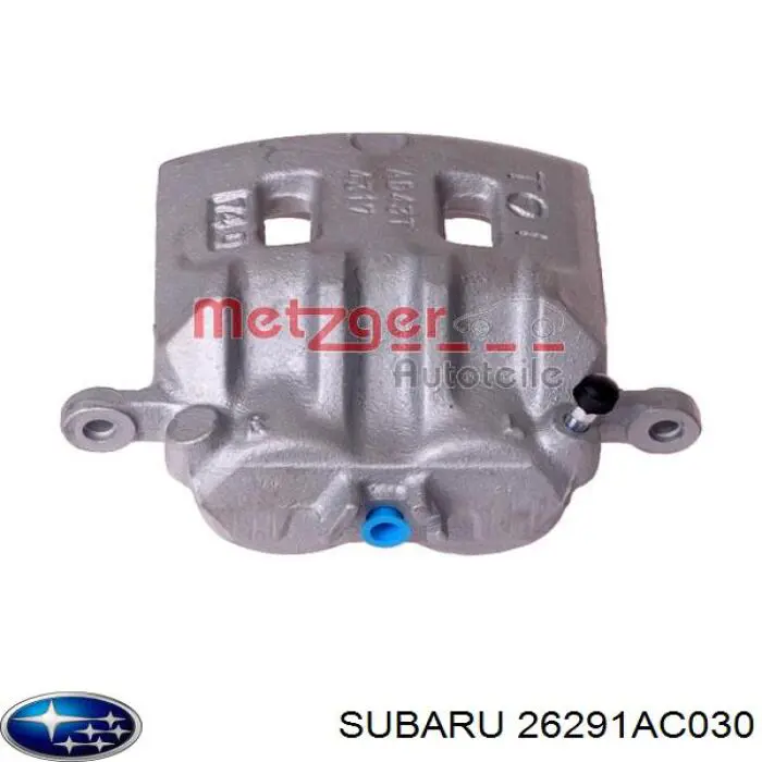 26291AC030 Subaru Супорт гальмівний, передній, лівий