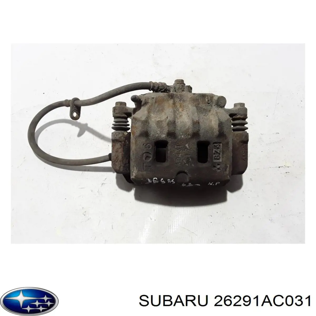 Супорт гальмівний передній лівий Subaru 26291AC031 ціна, від 53.69 USD