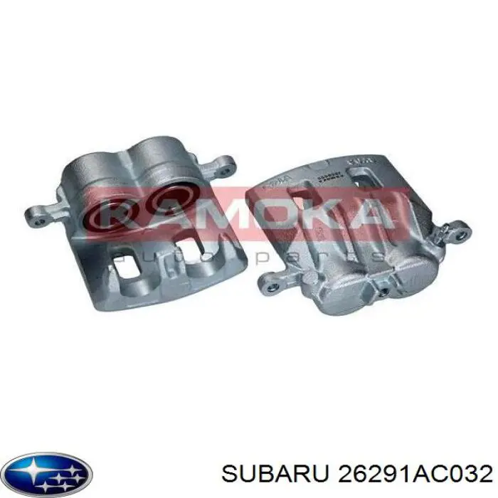 Супорт гальмівний передній лівий Subaru 26291AC032 ціна, від 59.05 USD