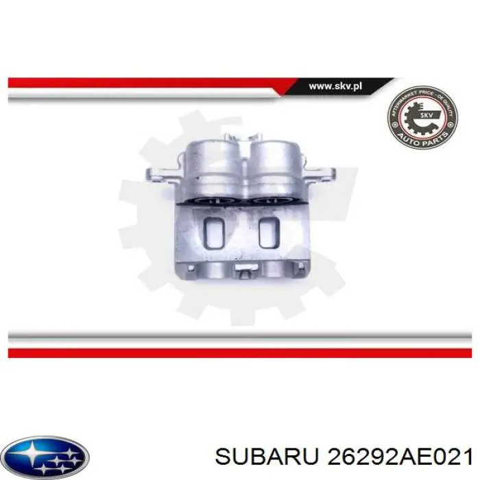 Купити 26292AE021 Subaru Супорт гальмівний передній правий