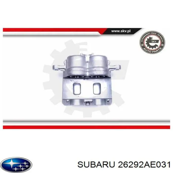 Купити 26292AE031 Subaru Супорт гальмівний передній лівий
