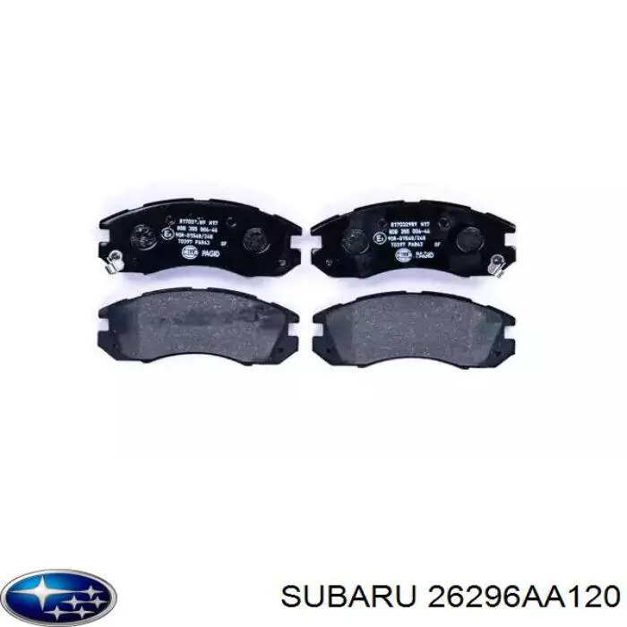 Купити 26296AA120 Subaru Колодки гальмівні передні, дискові