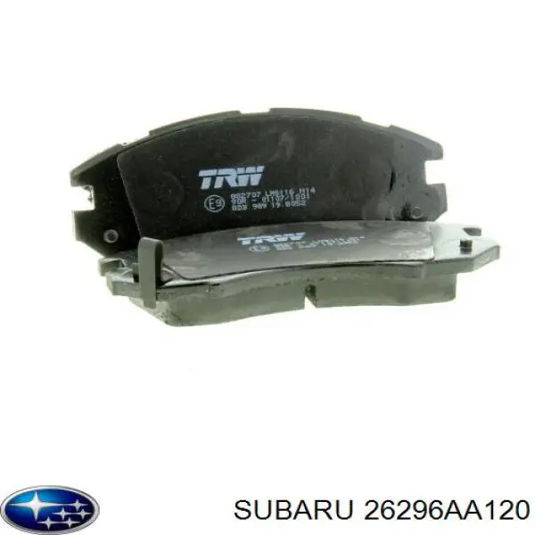 Гальмівні колодки Subaru 26296AA120 ціна, від 18.75 USD