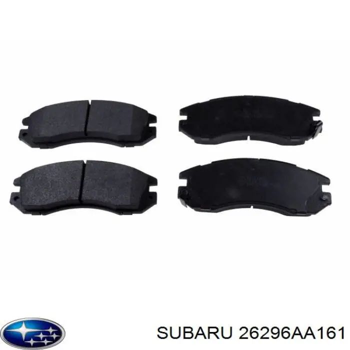 Купити 26296AA161 Subaru Колодки гальмівні передні, дискові
